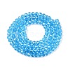 Electroplate Glass Beads Strands EGLA-A044-T3mm-A08-3