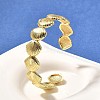 Brass Cuff Bangles for Women BJEW-U018-03G-2