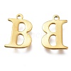 PVD Vacuum Plating  304 Stainless Steel Charms STAS-H112-B-G-2