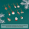 DIY Christmas Earring Making Kits DIY-TA0002-86-10