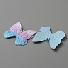 Butterfly Shape Cloth Sew on Patches Applique DIY-WH0032-89D-2