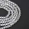 Transparent Glass Beads Strands EGLA-A039-T3mm-D13-2