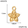 304 Stainless Steel Charms SA-OY001-49G-2