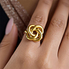 Geometric Spiral 304 Stainless Steel Rings PQ1918-2-3