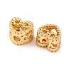 Brass Beads KK-S389-33G-2