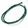 Synthetic Malachite Beads Strands G-B004-A15-3