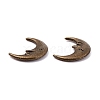 Zinc Alloy Cabochons PALLOY-WH0036-27AB-3