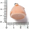Flocky Animal Resin Pendants FIND-S001-05G-3