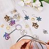 22Pcs 11 Style Laser Cut Pendants DIY-SZ0008-34-2