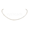 3mm Faceted Round Natural Citrine Beaded Necklaces for Women NJEW-JN05079-01-1