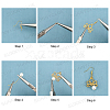 SUNNYCLUE DIY Dangle Earring Making Kits DIY-SC0016-70-4