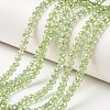 Electroplate Transparent Glass Beads Strands LS-EGLA-A034-T4mm-T08-1