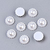 ABS Plastic Imitation Pearl Cabochons SACR-R860-Z9-2