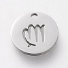 Non-Tarnish 304 Stainless Steel Charms STAS-F246-01L-2