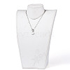 Non-Tarnish Heart 304 Stainless Steel Pendant Necklaces NJEW-JN02887-02-4