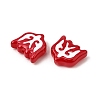Baking Paint Glass Enamel Beads LAMP-S079-13C-2