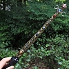 Natural Rhodonite Merkaba Star Wands PW-WGF8D2B-03-1