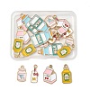 20Pcs 5 Styles Eco-Friendly Alloy Enamel Pendants ENAM-FP0002-88-1