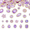 100Pcs Teardrop/Heart/Star Sew on Rhinestones FIND-TA0006-69C-1