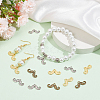 SUNNYCLUE 120Pcs 3 Colors Alloy Pendants FIND-SC0008-36-4