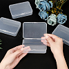 Polypropylene(PP) Storage Containers Box Case CON-WH0073-61-3