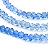 Transparent Painted Glass Beads Strands DGLA-A034-T2mm-A01-4