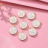 Golden Plated Alloy Charms ENAM-S118-01N-5