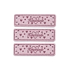 Heart Printed PU Leather Small Label PW-WG7D637-06-1