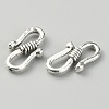 Tibetan Style Zinc Alloy S-Hook Clasps FIND-WH0144-88AS-1