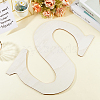 Letter Unfinished MDF Sheets WOOD-WH20012-008S-3