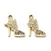 Alloy Crystal Pendants FIND-I043-04G-1