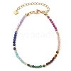 Chakra Theme Natural Mixed Gemstone Beaded Bracelets for Women BJEW-JB11342-2