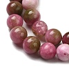 Natural Dyed White Jade Beads Strands G-M402-C03-28-4