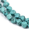 Synthetic Turquoise Beads Strands G-A257-A14-01-4