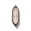 Natural Rose Quartz Big Pendants G-F731-05F-2