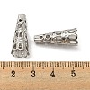 Non-Tarnish Hollow 304 Stainless Steel Bead Cone STAS-L273-02P-3