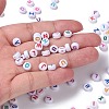 Opaque White Acrylic Beads MACR-N012-01-6