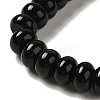 Natural Black Onyx(Dyed & Heated) Beads Strands G-NH0017-D01-01-4