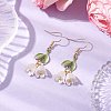 Acrylic Dangle Earrings EJEW-JE06145-2