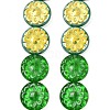 Czech Pressed Glass Beads GLAA-I061-48D-1