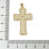 Brass Micro Pave Cubic Zirconia Pendants KK-I712-52G-01-3