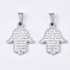 201 Stainless Steel Pendants STAS-N089-20P-1