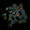 Luminous Opaque Epoxy Resin Decoden Cabochons CRES-M032-03B-2