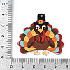 Thanksgiving Day Theme Acrylic Pendants OACR-Q101-04B-3