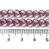 Transparent Glass Beads Strands GLAA-A014-03K-4