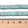 Natural Turquoise Beads Strands G-T139-6x6-26A-5