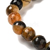 Natural Agate(Dyed & Heated) Beads Strands G-H066-B06-02-4