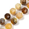 Natural Yellow Opal Beads Strands G-B125-O06-01-1