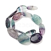 Natural Fluorite Beads Strands G-Z061-C10-07-3