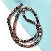 Natural Rhodonite Beads Strands G-G085-B16-01-2